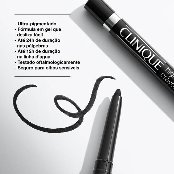 L&aacute;pis delineador em gel Clinique High Impact